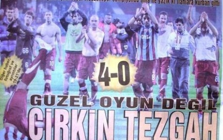 Trabzon medyası tepkili!