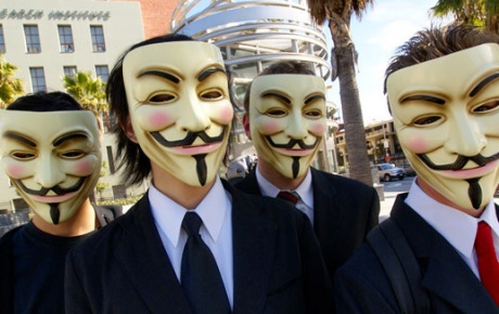 Anonymous maskesi artık yasak