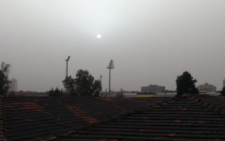 İzmiri toz bulutları kapladı