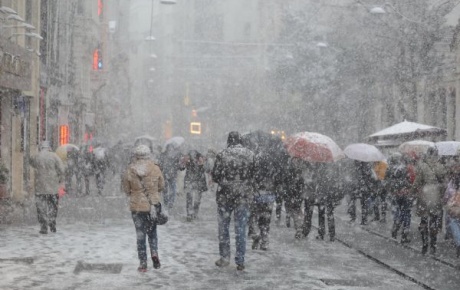 İstanbula kar geliyor !