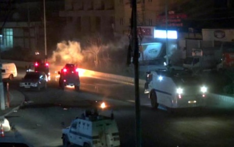 Cizrede PKKlılar polisle çatıştı