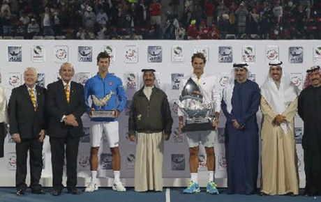 Dubainin kralı Federer