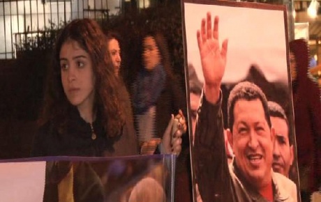 Chavezi Taksimde andılar