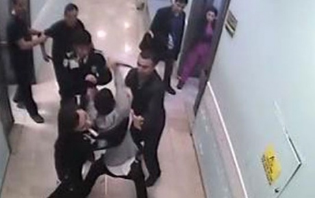 Hastane görevlilerine bıçaklı saldırı