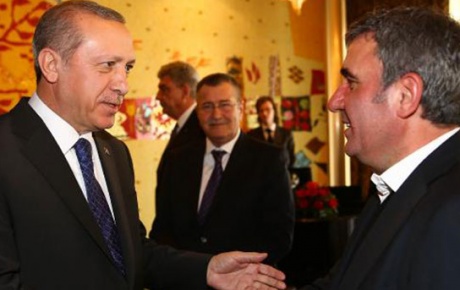 Erdoğan efsane futbolcuyla buluştu