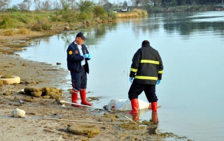 Manavgat Irmağında erkek cesedi bulundu