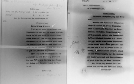 Ermeni katliamları Alman belgelerinde