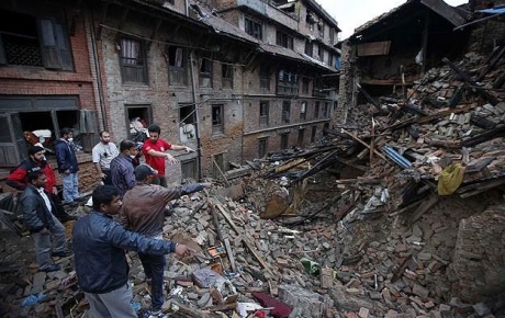 Nepalde yıkım büyük