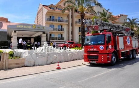 Antalyada 5 yıldızlı otelde gaz paniği