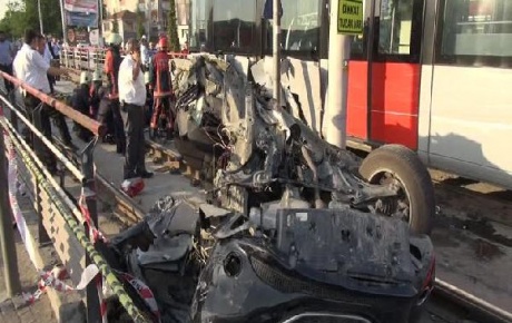İstanbulda inanılmaz kaza