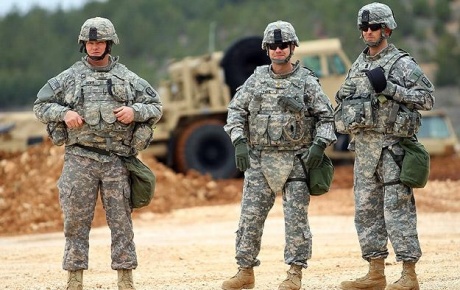 ABD askerleri Gaziantepte eğitim görüyor