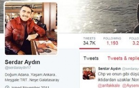 TRT Müdüründen skandal tweet