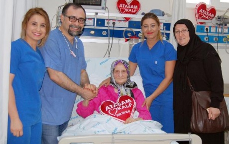 109 yaşındaki Emine nineye kalp pili