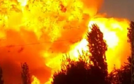 PKK doğalgaz boru hattını ateşe verdi