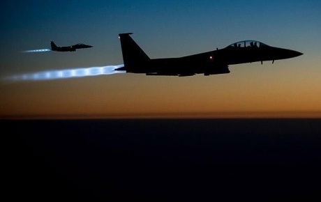El Babta DEAŞ hedeflerine gece hava operasyonu