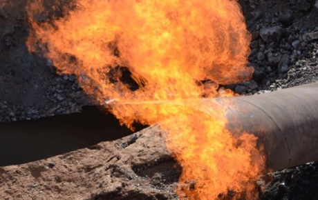 PKK doğalgaz boru hattını havaya uçurdu