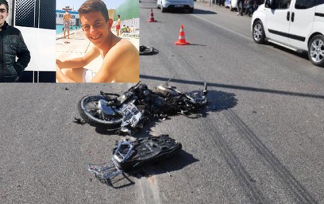 Hafriyat kamyonları motosikletli gençlere çarptı: 2 ölü
