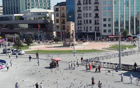 Taksim Meydanını kapattıran ihbar