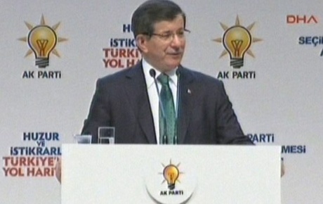 Davutoğlu AK Partinin seçim vaatlerini açıkladı