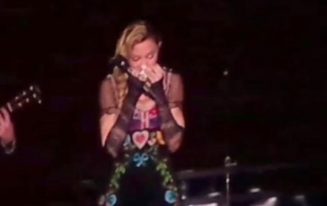 Madonnanın Paris gözyaşları