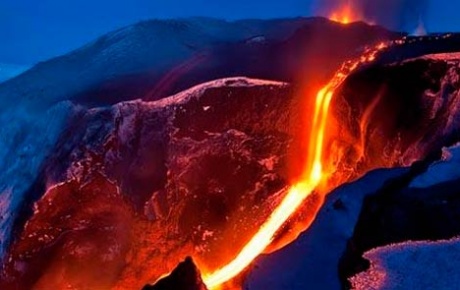 Kilauea yanardağı uyandı