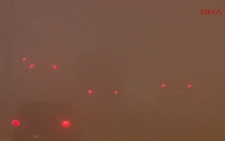 İstanbulda sis etkili oldu