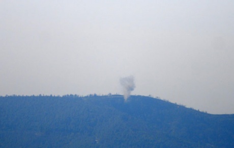 Türkmendağı bombalanıyor, sınırda teyakkuz