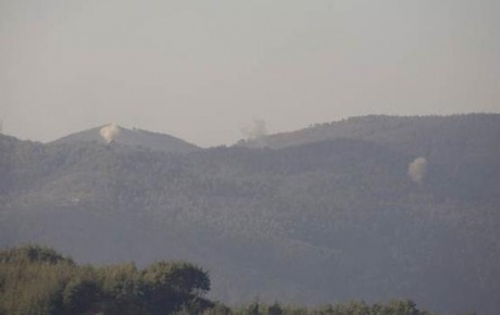 Rusya bomba yağdırıyor, Türkmenler Türkiye sınırında