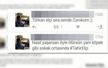 Türkan Elçiye ölüm tehdidine suç duyurusu