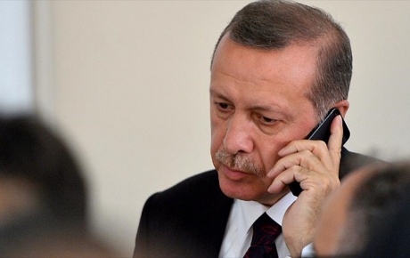 Erdoğan ile Macron telefonda görüştü