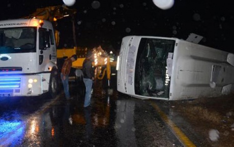 Konyada kaza: 26 yaralı