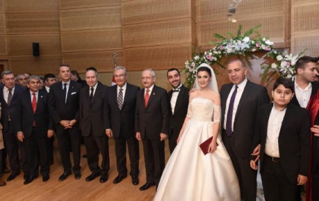 Kılıçdaroğlu, Gürsel Tekinin oğlunun nikahında şahitlik yaptı