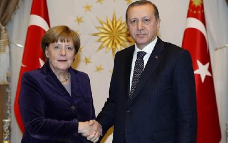 Erdoğan, Merkele fark attı