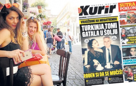 Türk akademisyen Sırp liderin falına baktı, manşete çıktı
