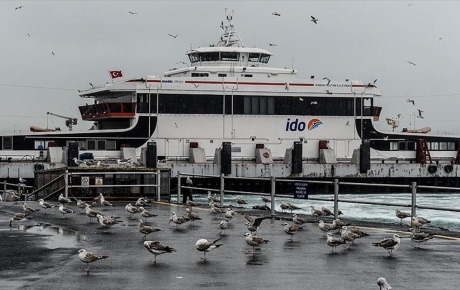 Marmarada deniz ulaşımına fırtına engeli