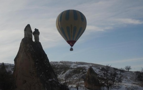 Kapadokyada balonlar havalanamadı