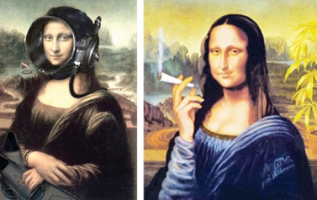 Mona Lisanın çekmediği kalmadı