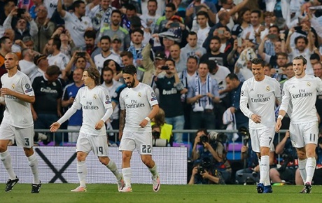 Real Madrid 1 attı, finali kaptı