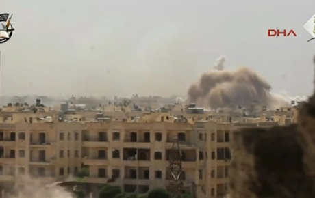Suriyeli muhalifler rejim mevzisini havaya uçurdu
