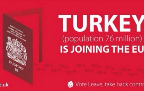 İngiltereden skandal Türkiye afişi