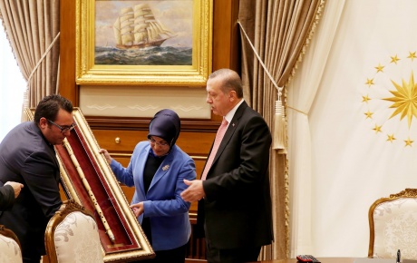 Erdoğan O ilçe belediye başkanını kabul etti, 1.5 saat görüştü