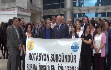Anadolu Adalet Sarayında rotasyon eylemi