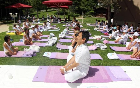 Uluslararası Yoga Festivali başladı