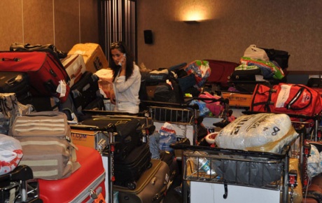 Atatürk Havalimanında O valizler teslim ediliyor