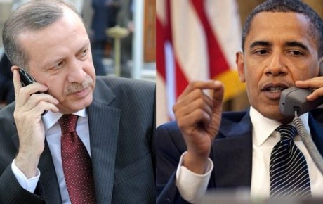 Erdoğanla Obama telefonda görüştü