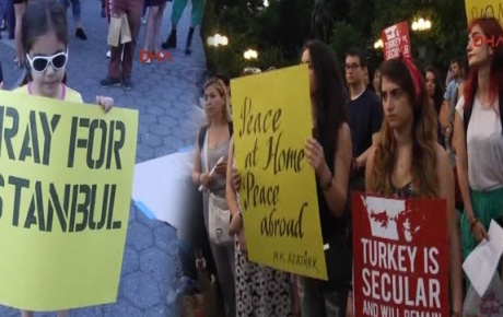 New Yorktan İstanbula mesaj: Yalnız değilsin