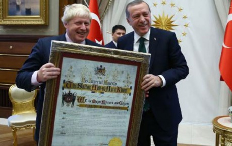 Erdoğan, Johnsonı kabul etti