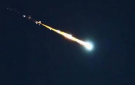 Son yıllarda dünyaya çarpan en büyük meteor!