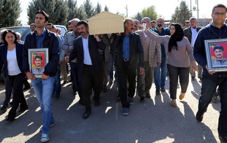 HDP Aydoğan, PKKlının cenazesinde
