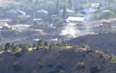 Şemdinlide PKKdan üs bölgesine taciz ateşi